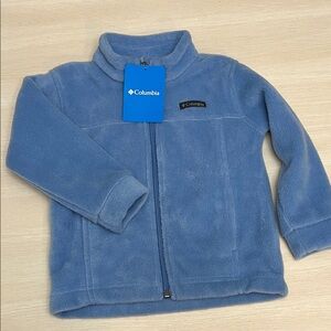 Columbia 3T Kids' Birch Falls Fleece Jacket / Blue Fleece Jacket